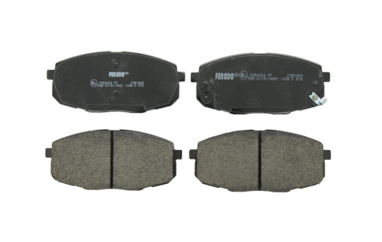 Bromsbeläggssats, skivbroms PREMIER ECO FRICTION FDB1869 Ferodo