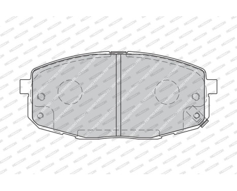Bromsbeläggssats, skivbroms PREMIER ECO FRICTION FDB1869 Ferodo, bild 4