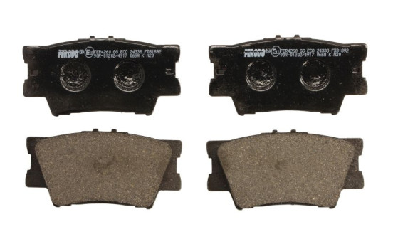 Bromsbeläggssats, skivbroms PREMIER ECO FRICTION FDB1892 Ferodo