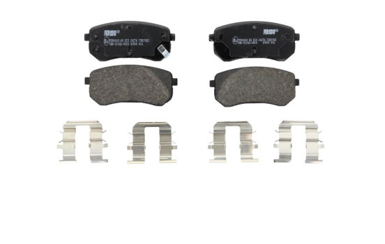 Bromsbeläggssats, skivbroms PREMIER ECO FRICTION FDB1902 Ferodo