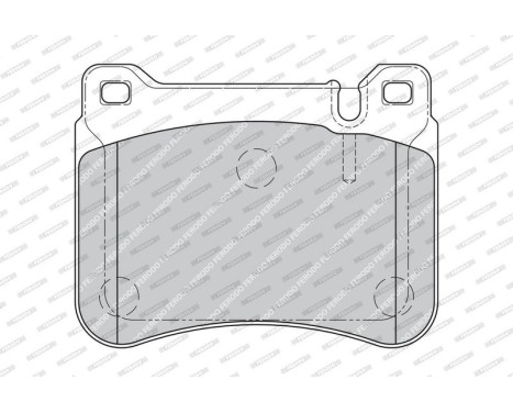 Bromsbeläggssats, skivbroms PREMIER ECO FRICTION FDB1907 Ferodo, bild 4