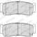 Bromsbeläggssats, skivbroms PREMIER ECO FRICTION FDB1910 Ferodo, miniatyr 5