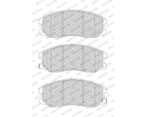 Bromsbeläggssats, skivbroms PREMIER ECO FRICTION FDB1934 Ferodo, bild 3