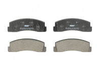 Bromsbeläggssats, skivbroms PREMIER ECO FRICTION FDB195 Ferodo