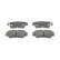 Bromsbeläggssats, skivbroms PREMIER ECO FRICTION FDB1950 Ferodo, miniatyr 3