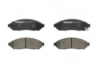 Bromsbeläggssats, skivbroms PREMIER ECO FRICTION FDB1997 Ferodo