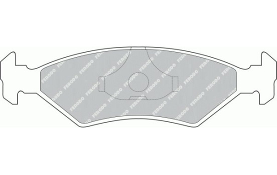 Bromsbeläggssats, skivbroms PREMIER ECO FRICTION FDB206 Ferodo, bild 2
