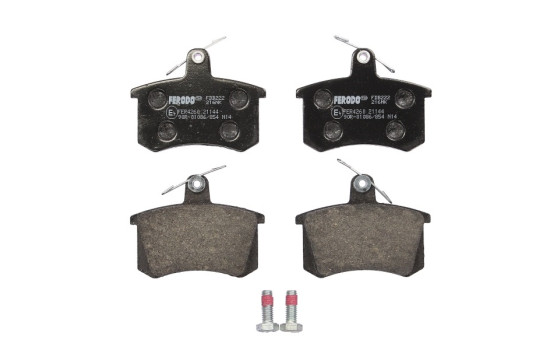 Bromsbeläggssats, skivbroms PREMIER ECO FRICTION FDB222 Ferodo