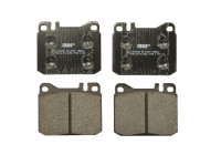 Bromsbeläggssats, skivbroms PREMIER ECO FRICTION FDB243 Ferodo