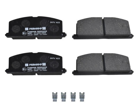 Bromsbeläggssats, skivbroms PREMIER ECO FRICTION FDB308 Ferodo, bild 5