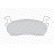 Bromsbeläggssats, skivbroms PREMIER ECO FRICTION FDB316 Ferodo, miniatyr 3