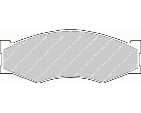 Bromsbeläggssats, skivbroms PREMIER ECO FRICTION FDB340 Ferodo, bild 2