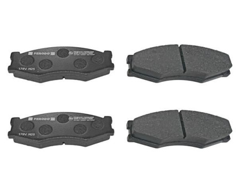 Bromsbeläggssats, skivbroms PREMIER ECO FRICTION FDB340 Ferodo, bild 4