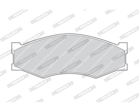Bromsbeläggssats, skivbroms PREMIER ECO FRICTION FDB340 Ferodo, bild 5