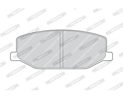 Bromsbeläggssats, skivbroms PREMIER ECO FRICTION FDB396 Ferodo, bild 4