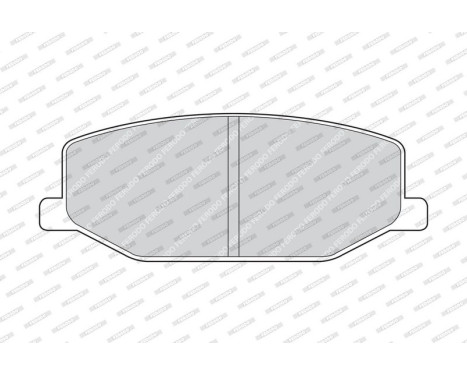 Bromsbeläggssats, skivbroms PREMIER ECO FRICTION FDB396 Ferodo, bild 4