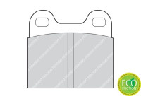 Bromsbeläggssats, skivbroms PREMIER ECO FRICTION FDB3M Ferodo