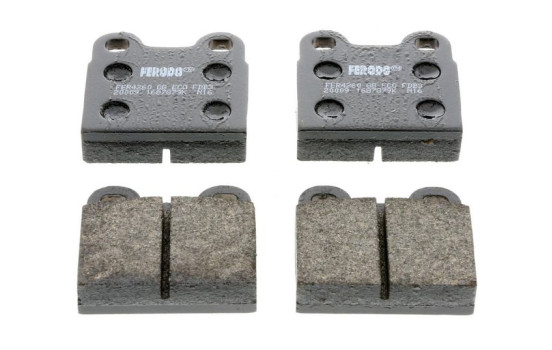 Bromsbeläggssats, skivbroms PREMIER ECO FRICTION FDB3M Ferodo