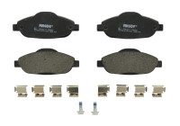 Bromsbeläggssats, skivbroms PREMIER ECO FRICTION FDB4003 Ferodo