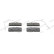 Bromsbeläggssats, skivbroms PREMIER ECO FRICTION FDB4013 Ferodo, miniatyr 3