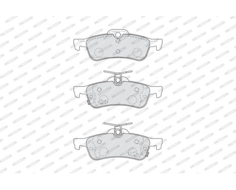 Bromsbeläggssats, skivbroms PREMIER ECO FRICTION FDB4041 Ferodo, bild 4