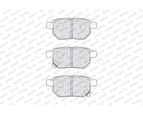 Bromsbeläggssats, skivbroms PREMIER ECO FRICTION FDB4042 Ferodo, bild 4