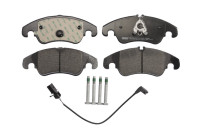 Bromsbeläggssats, skivbroms PREMIER ECO FRICTION FDB4044 Ferodo