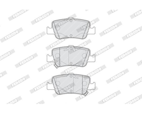 Bromsbeläggssats, skivbroms PREMIER ECO FRICTION FDB4048 Ferodo, bild 4