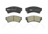 Bromsbeläggssats, skivbroms PREMIER ECO FRICTION FDB4062 Ferodo