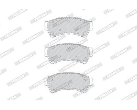 Bromsbeläggssats, skivbroms PREMIER ECO FRICTION FDB4062 Ferodo, bild 3