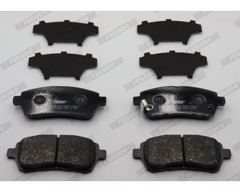 Bromsbeläggssats, skivbroms PREMIER ECO FRICTION FDB4110 Ferodo, bild 4