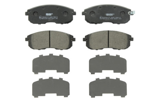 Bromsbeläggssats, skivbroms PREMIER ECO FRICTION FDB4112 Ferodo