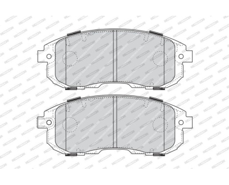 Bromsbeläggssats, skivbroms PREMIER ECO FRICTION FDB4112 Ferodo, bild 4