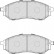 Bromsbeläggssats, skivbroms PREMIER ECO FRICTION FDB4177 Ferodo, miniatyr 2