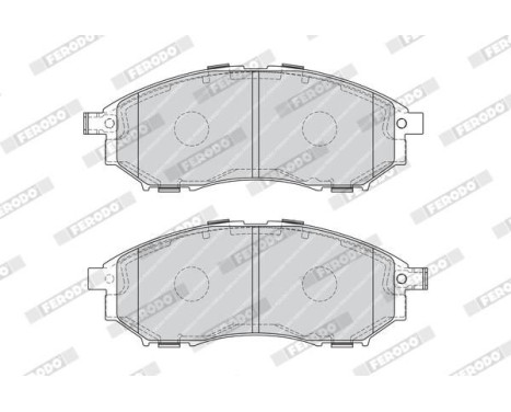 Bromsbeläggssats, skivbroms PREMIER ECO FRICTION FDB4177 Ferodo, bild 4