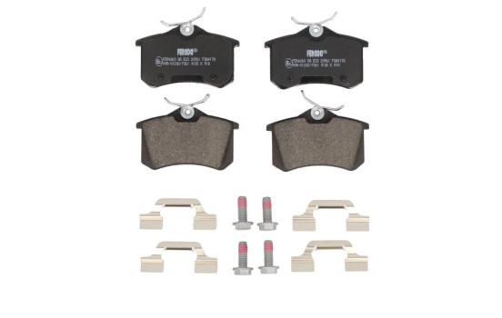 Bromsbeläggssats, skivbroms PREMIER ECO FRICTION FDB4178 Ferodo