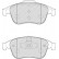Bromsbeläggssats, skivbroms PREMIER ECO FRICTION FDB4181 Ferodo, miniatyr 2