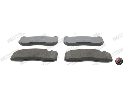 Bromsbeläggssats, skivbroms PREMIER ECO FRICTION FDB4218 Ferodo, bild 5