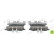 Bromsbeläggssats, skivbroms PREMIER ECO FRICTION FDB4219 Ferodo, miniatyr 3