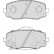 Bromsbeläggssats, skivbroms PREMIER ECO FRICTION FDB4234 Ferodo, miniatyr 2