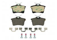 Bromsbeläggssats, skivbroms PREMIER ECO FRICTION FDB4250 Ferodo