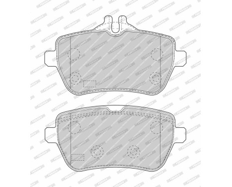 Bromsbeläggssats, skivbroms PREMIER ECO FRICTION FDB4261 Ferodo, bild 5