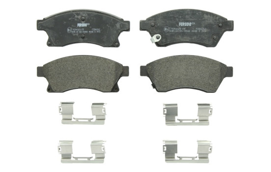 Bromsbeläggssats, skivbroms PREMIER ECO FRICTION FDB4262 Ferodo