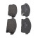 Bromsbeläggssats, skivbroms PREMIER ECO FRICTION FDB4264 Ferodo, miniatyr 6