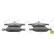 Bromsbeläggssats, skivbroms PREMIER ECO FRICTION FDB4269 Ferodo, miniatyr 3