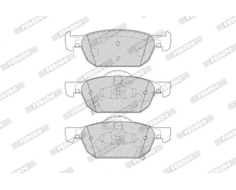Bromsbeläggssats, skivbroms PREMIER ECO FRICTION FDB4269 Ferodo, bild 3