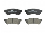 Bromsbeläggssats, skivbroms PREMIER ECO FRICTION FDB4295 Ferodo