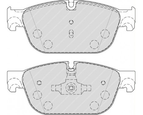Bromsbeläggssats, skivbroms PREMIER ECO FRICTION FDB4313 Ferodo, bild 2