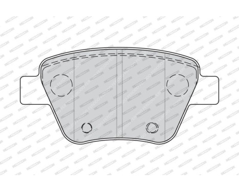 Bromsbeläggssats, skivbroms PREMIER ECO FRICTION FDB4316 Ferodo, bild 4