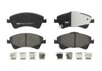 Bromsbeläggssats, skivbroms PREMIER ECO FRICTION FDB4326 Ferodo